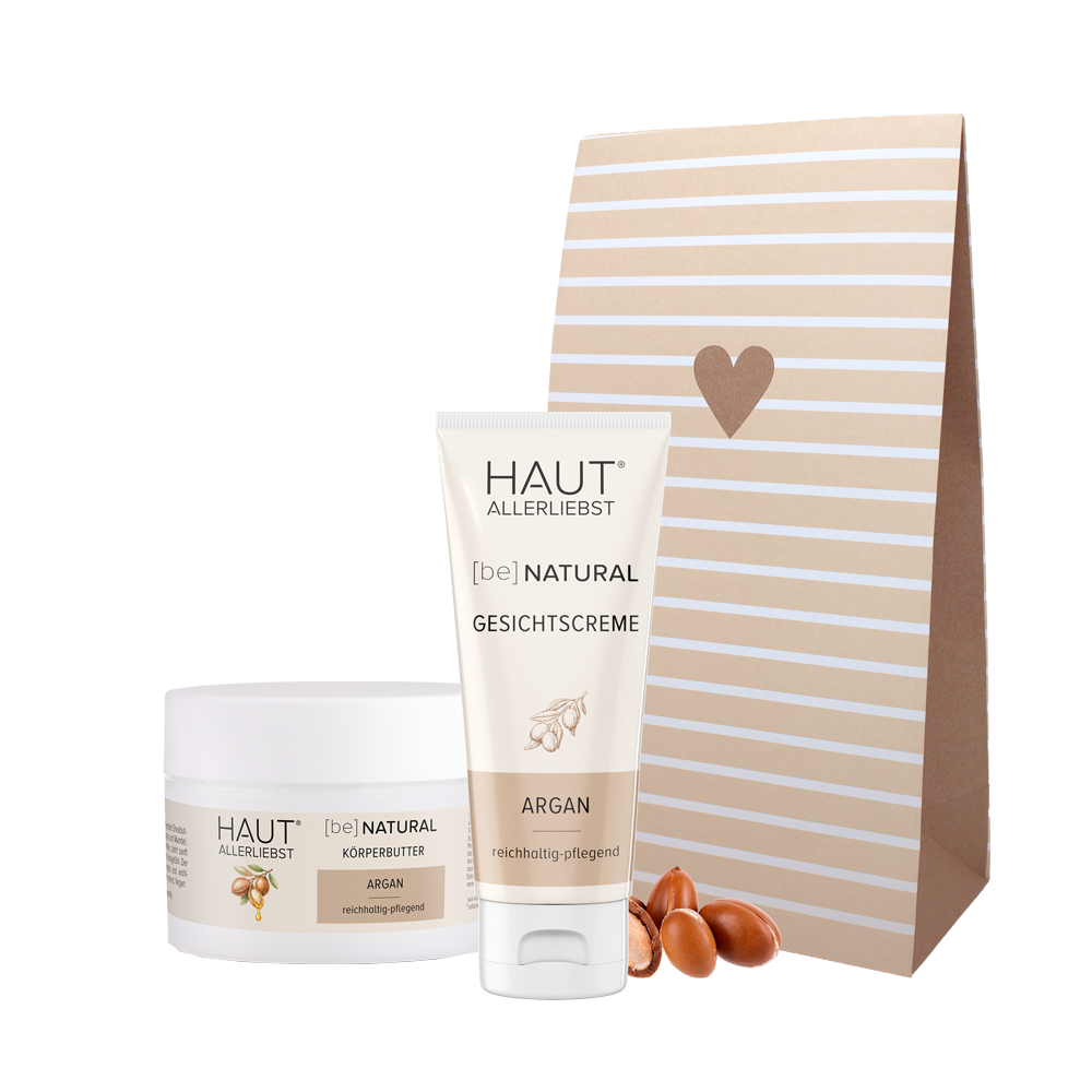 Arganzauber Set mit Argan Gesichtscreme & Körperbutter