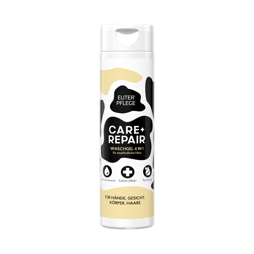 EUTERPFLEGE Care + Repair 4 in 1 Waschgel ohne Duftstoffe
