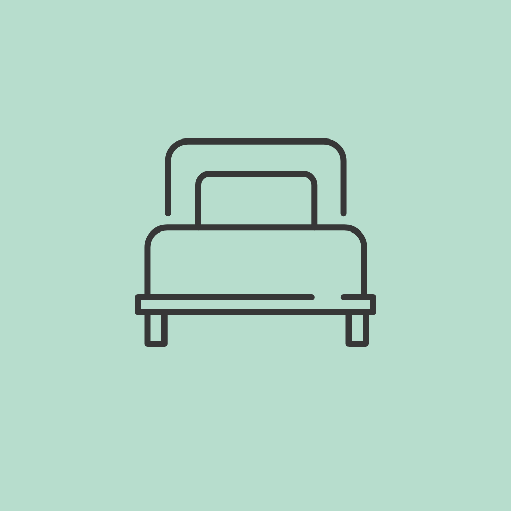 Icon: Einzelbett