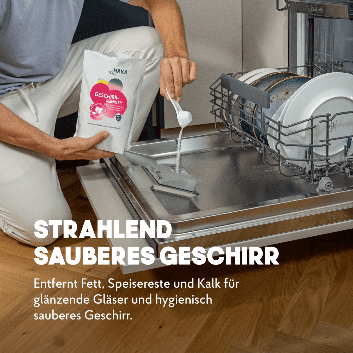 Spülmaschinen Set Pulver