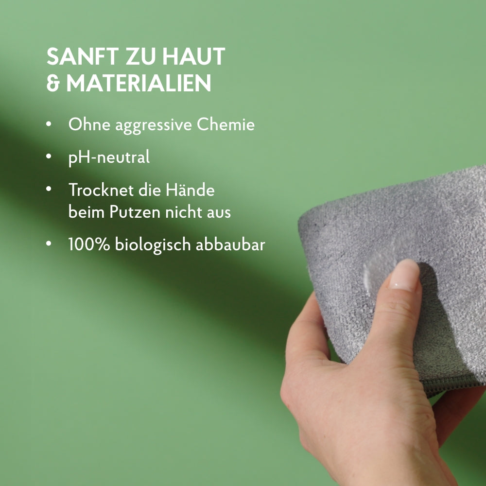 Neutralseife ist sanft zur Haut