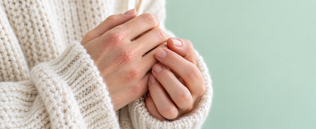 Trockene Haut im Winter: Was hilft?