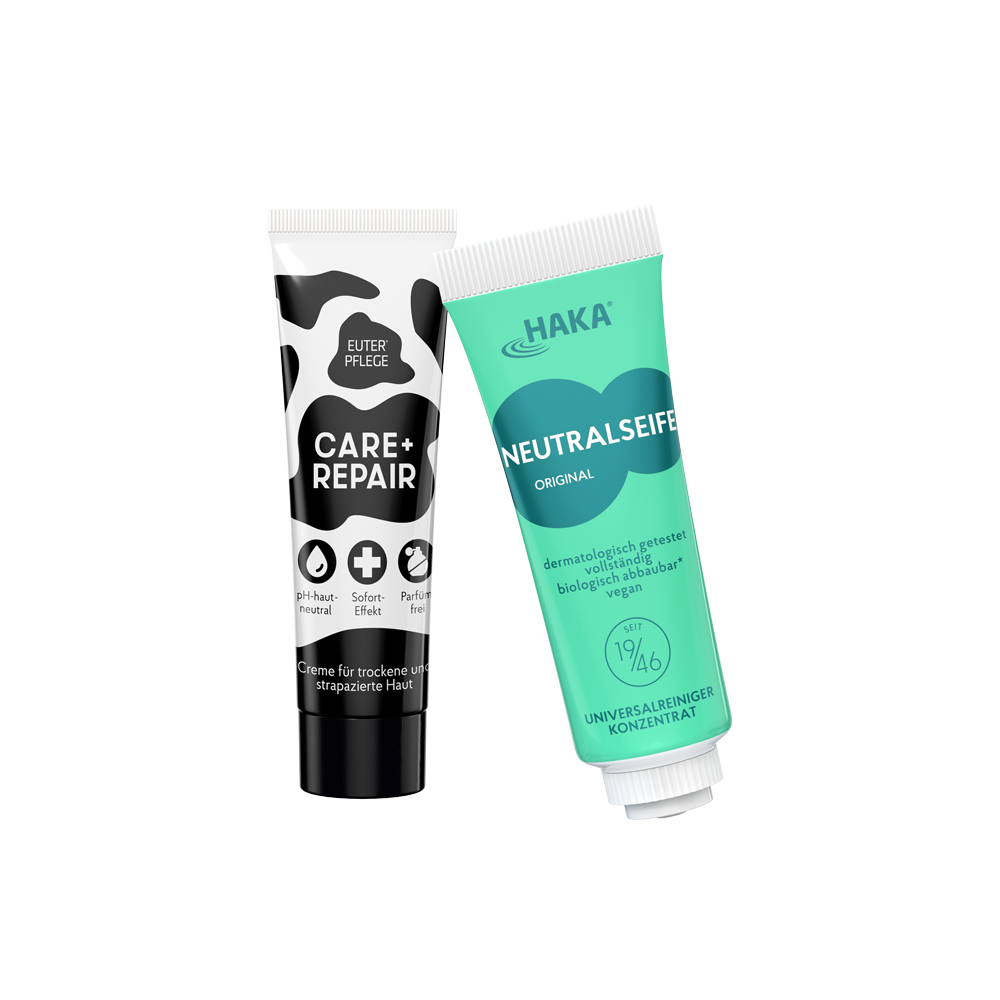 Geschenk Euterpflege und Neutralseife Minis