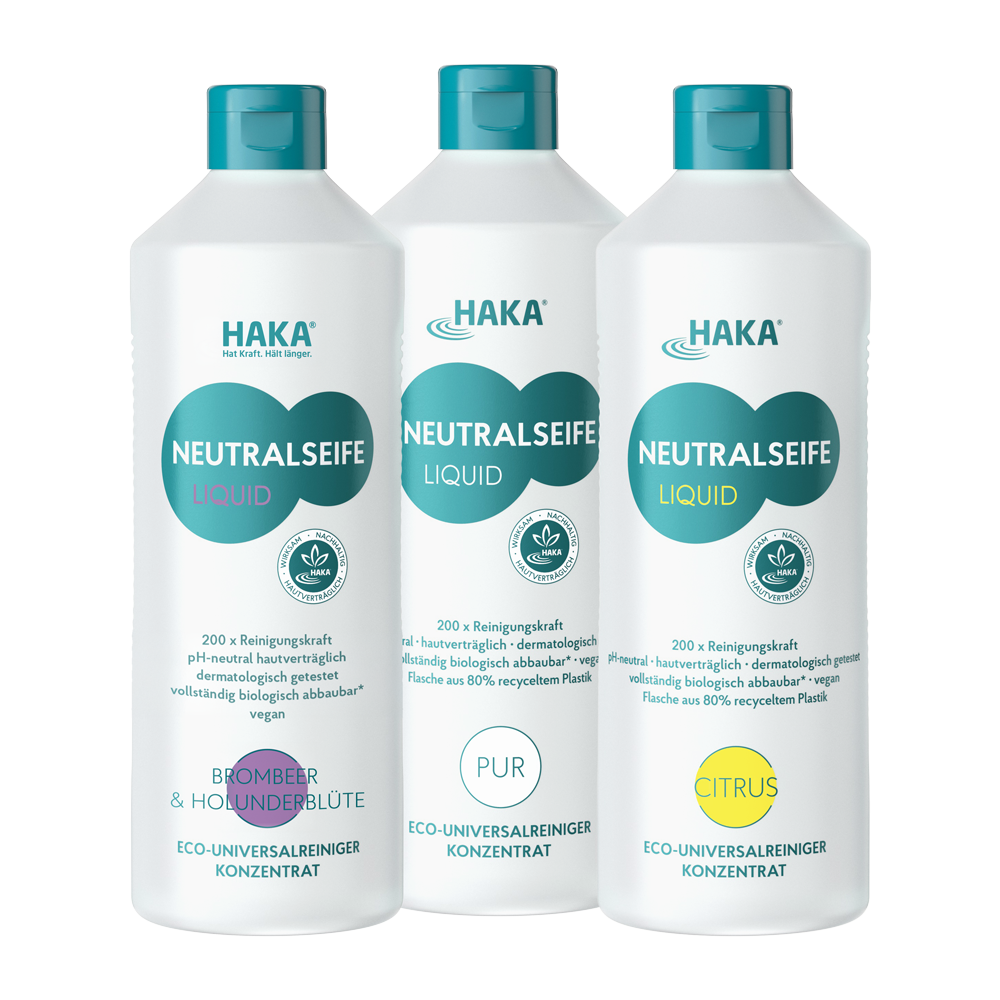 Neutralseife Duftkombi 3x1L mit Brombeerduft