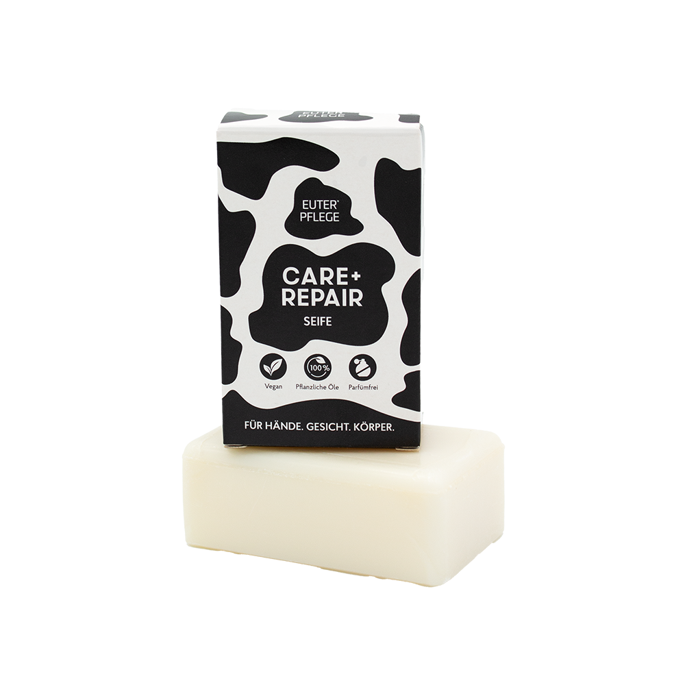 EUTERPFLEGE Care + Repair Seife 100 g parfümfrei