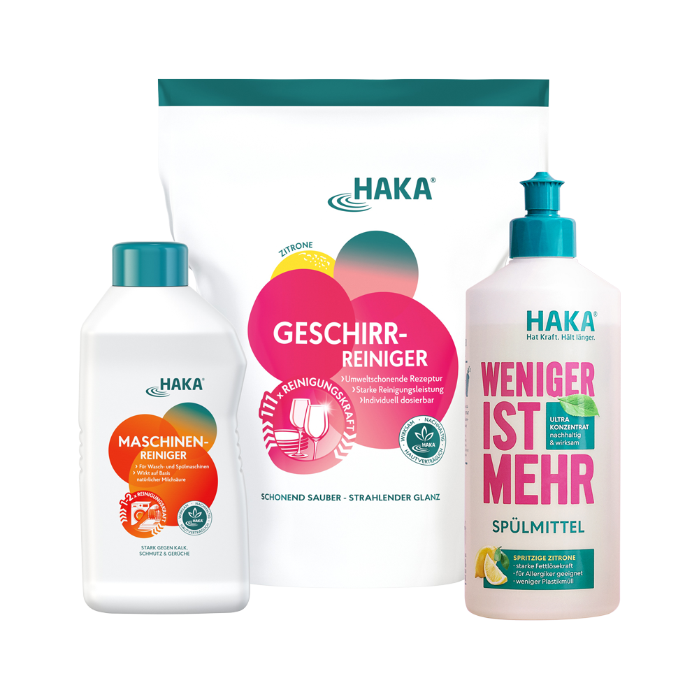 Spülmaschinen Set Pulver