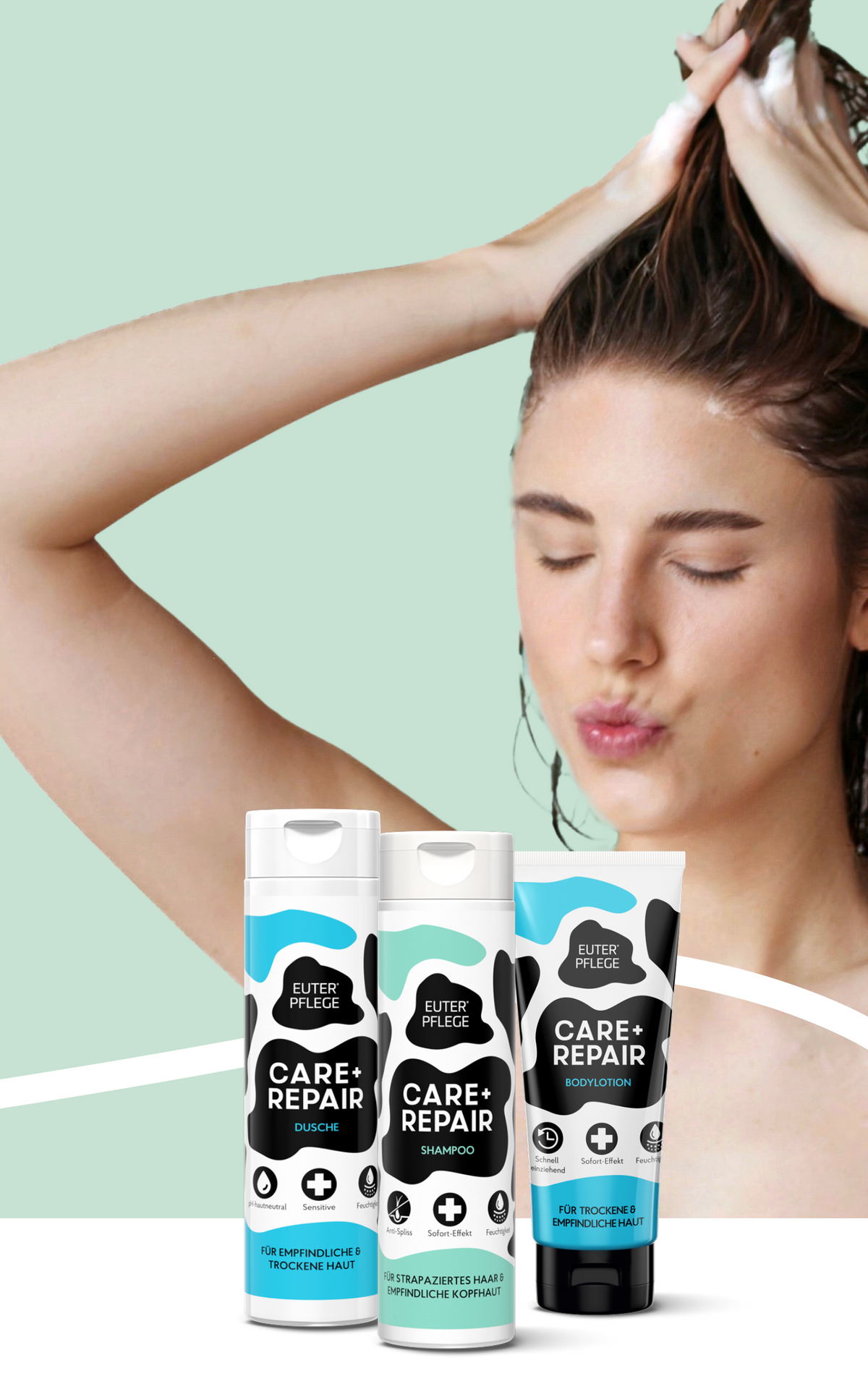 Euterpflege Bodylotion mit dezentem Duft