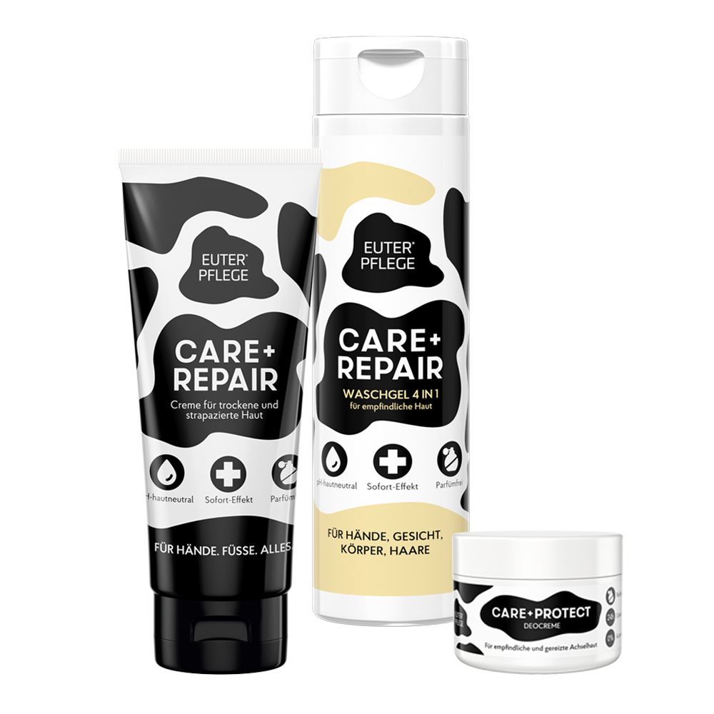 EUTERPFLEGE Sensitiv-Set mit Waschgel Creme und Deocreme