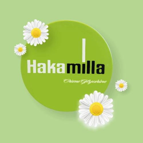 Historische Dose der Hakamilla Creme