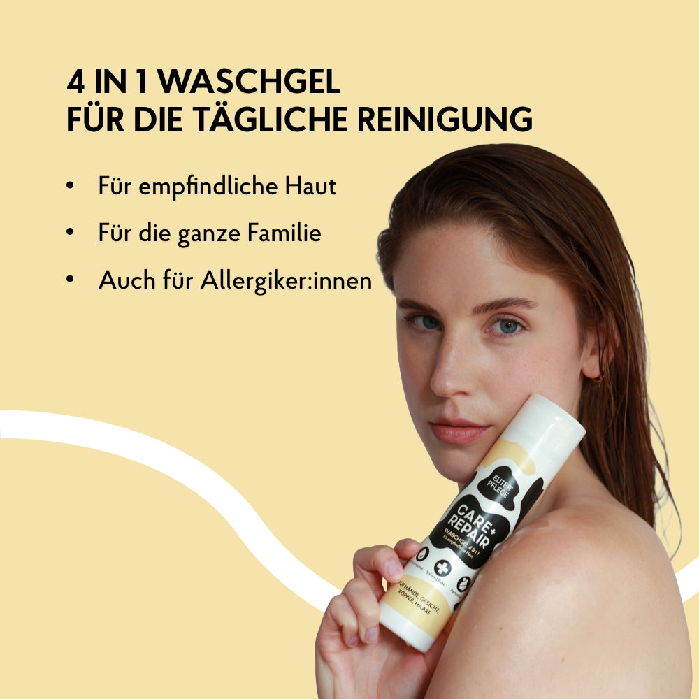 Waschgel für empfindliche Haut und Allergiker:innen