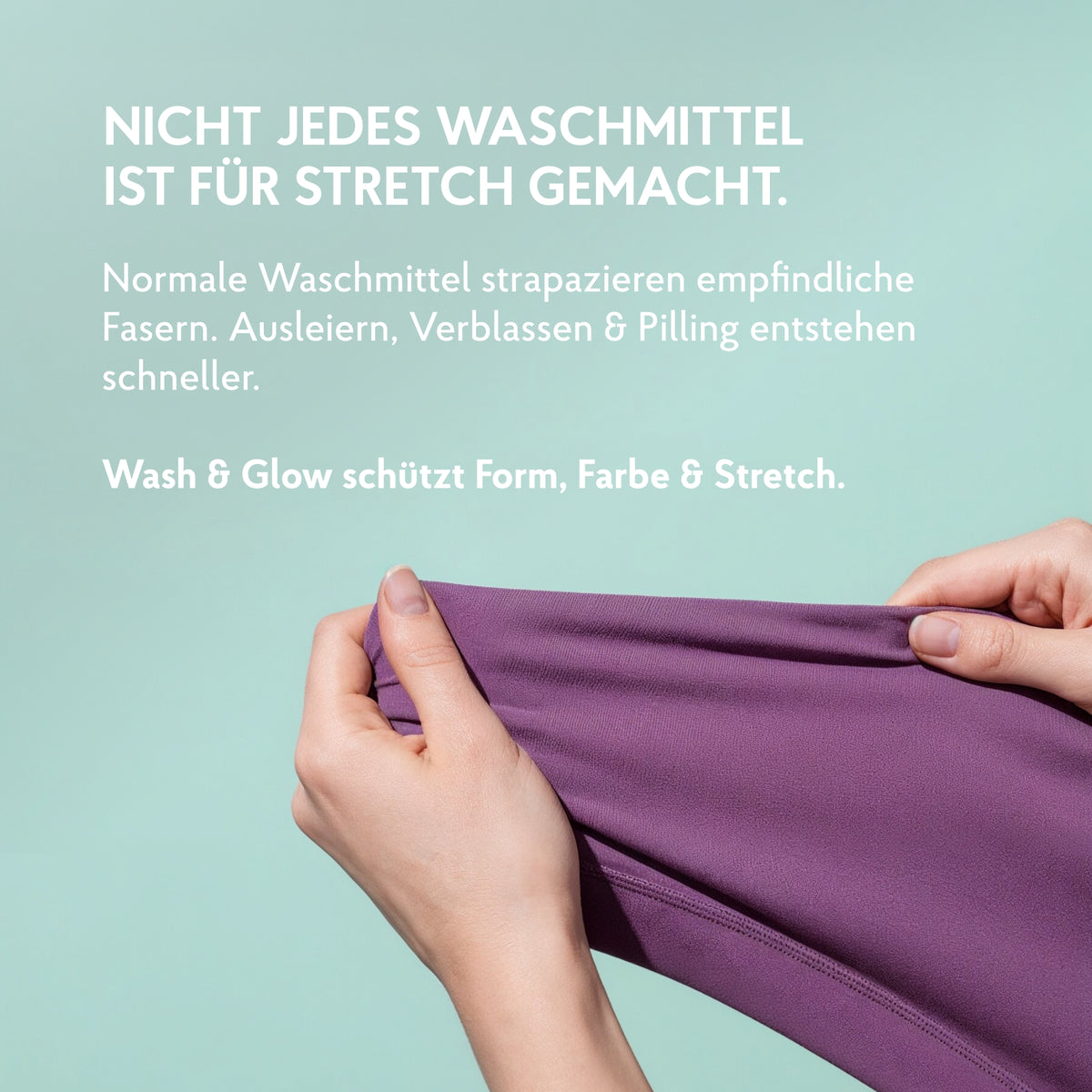 Stretch Waschmittel Wash & Glow 